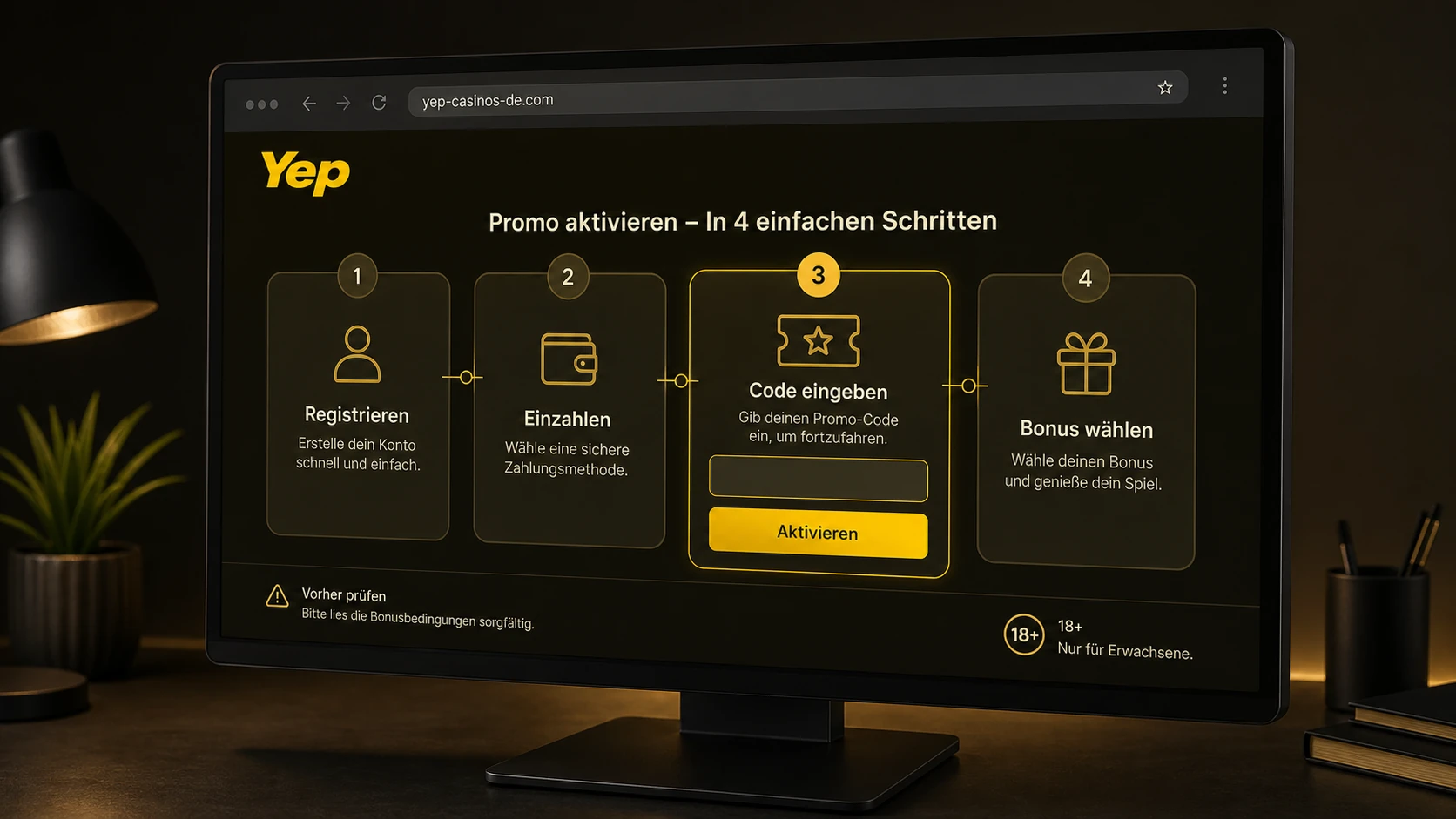 So kann ein Bonus aktiviert werden