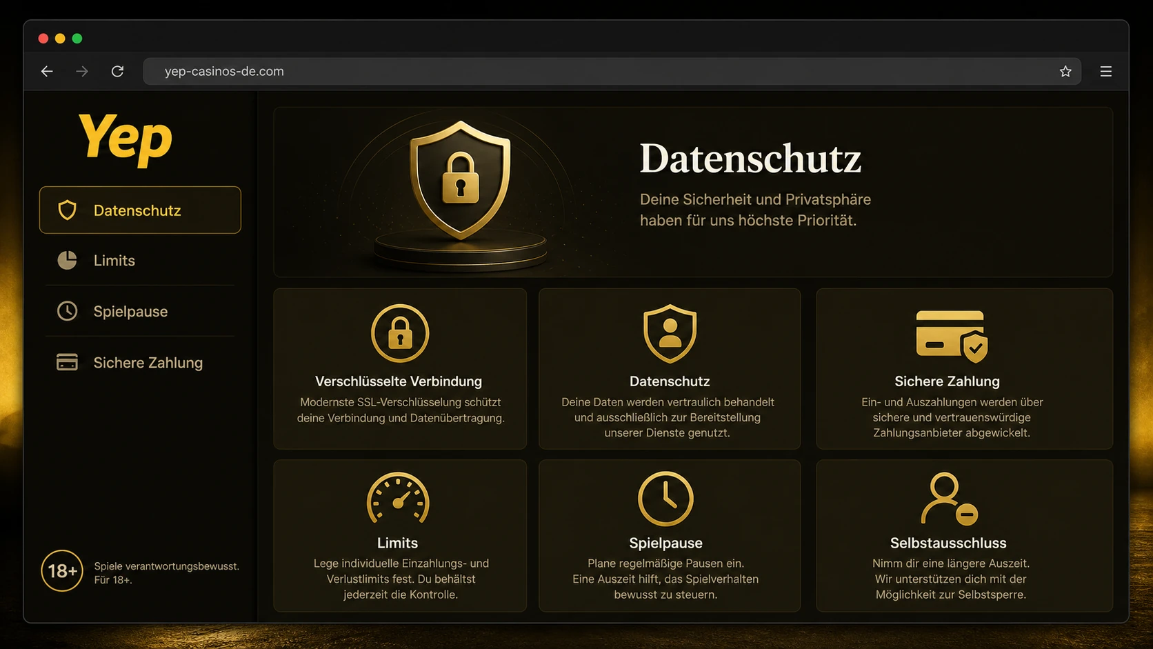 Sicherheit und Datenschutz